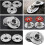 10 Pcs Wall Floor Flange Malleable Pipe Flanges Threaded Holes Threaded Flange 5