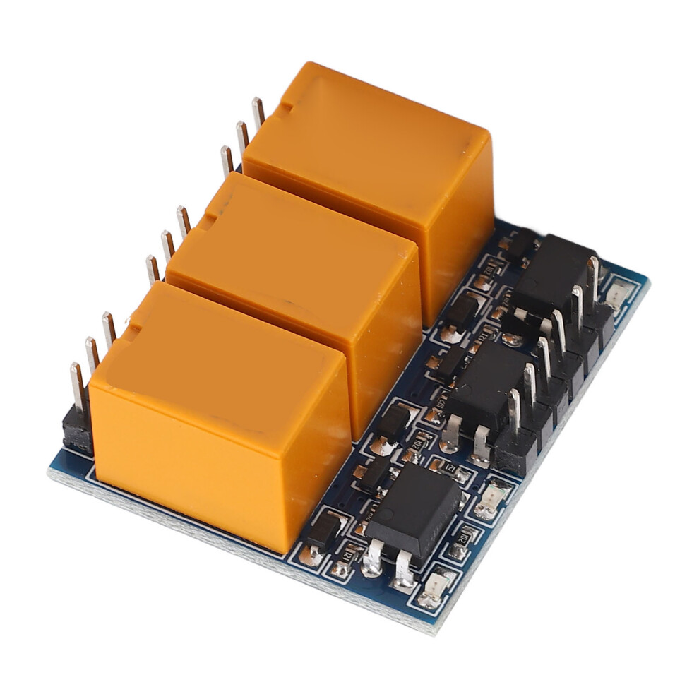 Dc3.3â5V Hk Small Relay Module Light Indicator Anti Interference Micro Relay Board With Optocoupler 3 Channel 4961314315081