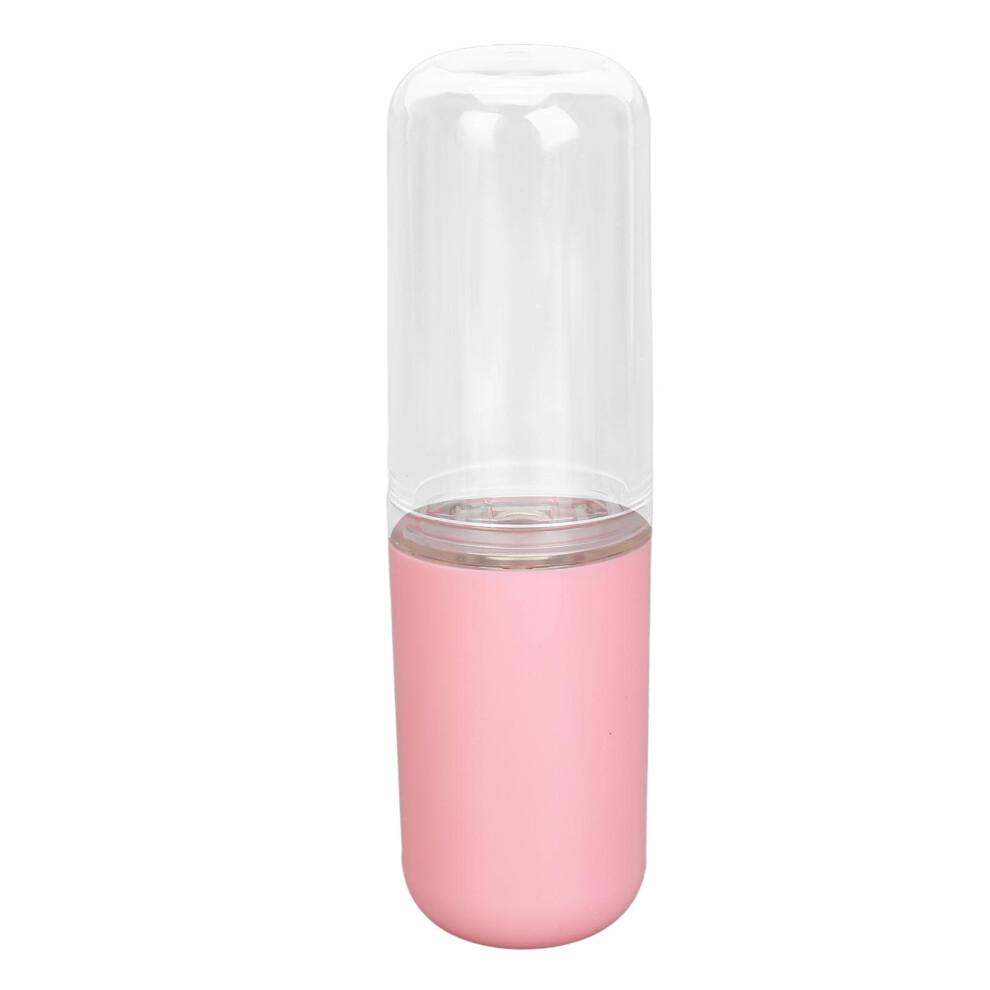 Pink Face Nano Mist Sprayer Portable Usb Charging Moisturizing Mister Hydrator For Home