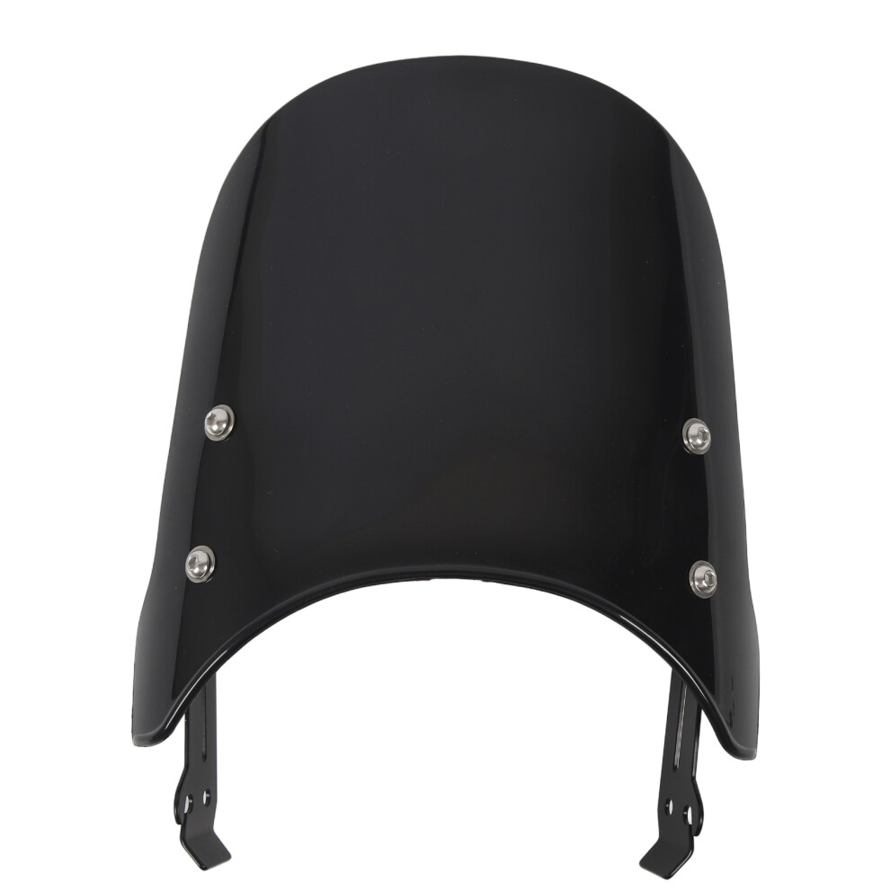 Motorcycle Windshield Reduce Wind Resistance Increase Driving Stability Replacement For Ducati Scrambler 800 400 Black 6921314318787