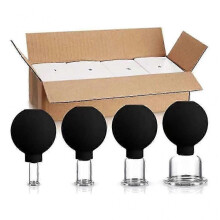 Face Cupping Therapy Set Glass for Facial Massage Cupping Vacuum Suction Massage