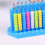 Arithmetic Computing Frame 12 Rows 5 Colors Plastic Mental Calculating Abacus Counting Frame for Home School Education 6