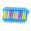 Arithmetic Computing Frame 12 Rows 5 Colors Plastic Mental Calculating Abacus Counting Frame for Home School Education 12