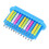 Arithmetic Computing Frame 12 Rows 5 Colors Plastic Mental Calculating Abacus Counting Frame for Home School Education 1