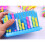 Arithmetic Computing Frame 12 Rows 5 Colors Plastic Mental Calculating Abacus Counting Frame for Home School Education 4