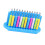 Arithmetic Computing Frame 12 Rows 5 Colors Plastic Mental Calculating Abacus Counting Frame for Home School Education 11