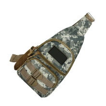 Tarnmuster Brusttasche mit großem Fassungsvermögen 16x8x30cm Blau