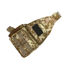 Camouflage Große Brusttasche 16x8x30 cm Ozeanblau