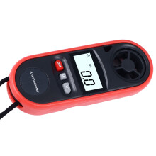 Digitales Hand-Anemometer Windgeschwindigkeitsmesser, IP67 wasserdicht, -10 C bis 45 C