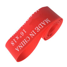 Bike Rim Strip Red PVC Tire Liner Full Coverage Protection Anti Puncture Inner Tube Cushion for MTB Bicycle 16in