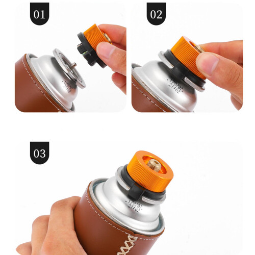 Campingkocher-Adapter - Aluminium-Kupferkern 2