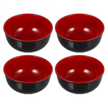 4Pcs Melamine Bowl Kitchen Soup Bowl Creative Noodle Bowl Kitchen Supply