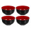 4Pcs Melamine Bowl Kitchen Soup Bowl Creative Noodle Bowl Kitchen Supply 2