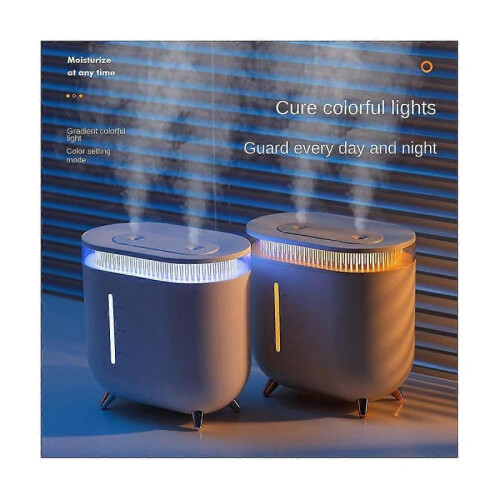 2L High Volume Air Purification Humidifier Aromatherapy Essential Oil Diffuser with Atmosphere Ligh 2