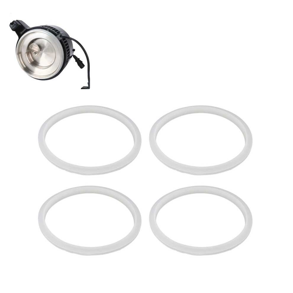 4Pcs Water Distiller Sealing Ring Silicone Heat Resistance Water Distiller Gaskets Spare Parts For Replacement 6L 8421314327270