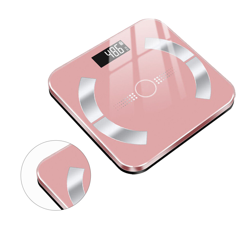 Body Weight Scale LCD Display Night Vision Backlight 2 to 180KG High Accuracy Bluetooth Tempered Glass Body Fat Scale