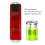 Solar Strobe Warnleuchte 15x4.2cm 200mAh Rot 5