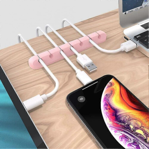 Desk Organizer Cable Clips - Set of 3 Cable Holders 1