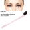 20Pcs Eyebrow Brush Comb Set 2 Head ABS Soft Nylon Ergonomic Labor Saving Makeup Tools 3