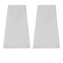 2PCS Door Kick Plate Decorative 304 Stainless Steel Door Protection Kick Plate for Interior and Exterior Doors