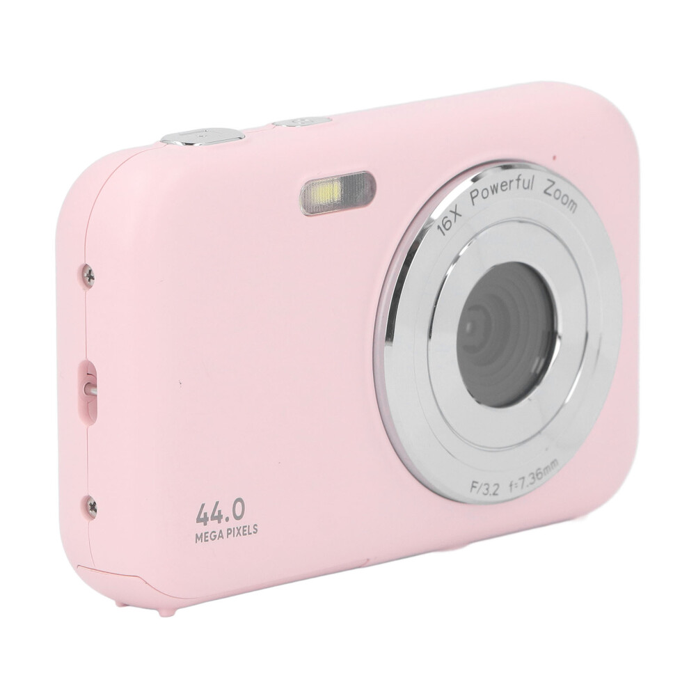 44MP 2.5K Digital Camera 2.4 Inch IPS Screen 16X Digital Zoom Camera for Teens Students Boys Girls Seniors Pink-image-OPC-PHQTC9Q-NEW