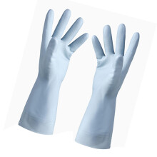 S Blaue Gummihandschuhe zum Reinigen 66.00g - Wasserdicht