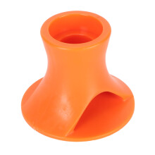 Orangener Flüssigkleberhalter aus Kunststoff für DIY