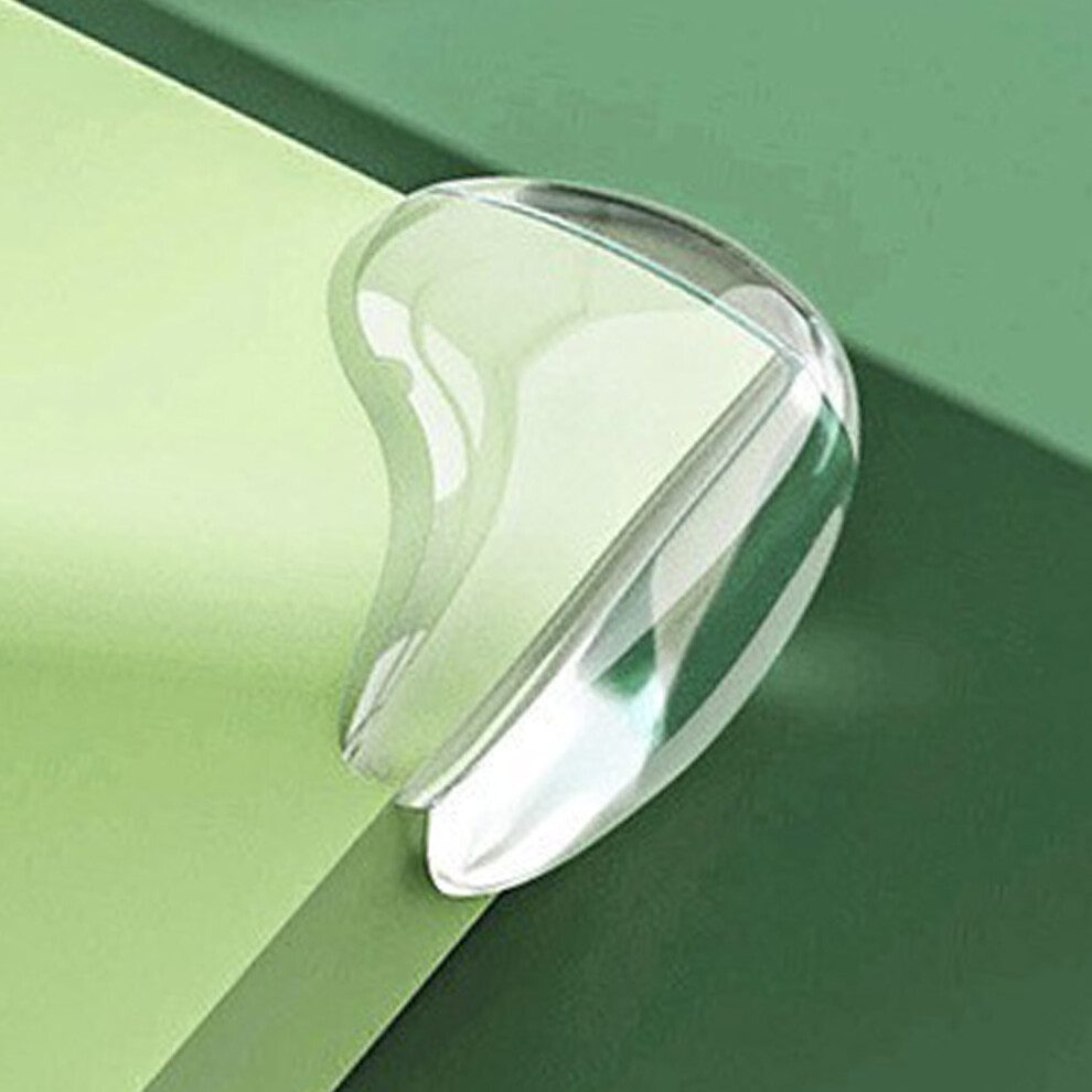 10PCS Corner Protectors for Baby Silicone Clear Baby Proofing Furniture Corner Guard Bumper Cushion for Table Edges
