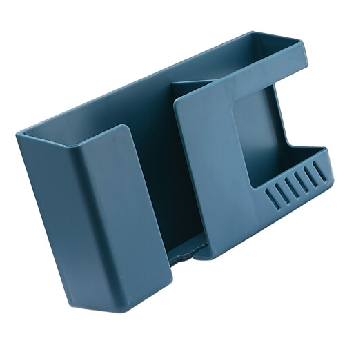 Blauer ABS-Wandorganizer 17x9x3.8cm