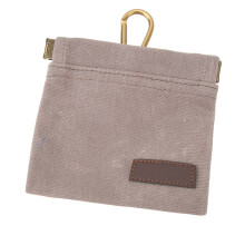 Dog Treat Bag with Waist Clip Large Capacity Dog Training Treat Pouch Dog Walking Snack Bag for Outdoor Training Walking Grey
