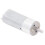 DC 12V Getriebemotor 200 U/min, 3 mm D-Schaft CCW Silber 11