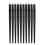 10pcs Eye Brush Angled Eyebrow Brush Silicone Eyebrow Liner Eyeshadow Precise Application Eye Makeup Tool 2