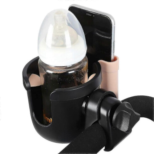 Stroller Cup Holder with Phone Holder, Bike Cup Holder 1