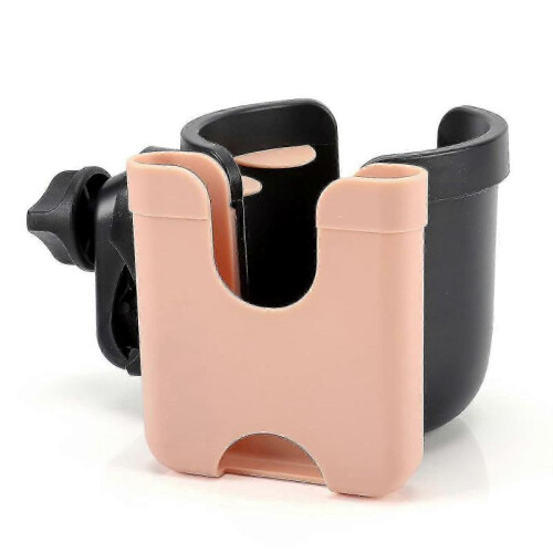 Stroller Cup Holder with Phone Holder, Bike Cup Holder