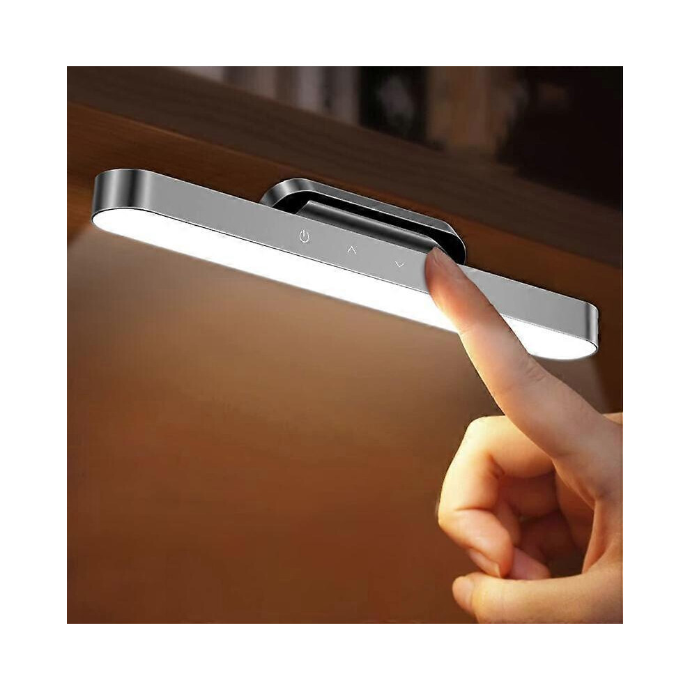 (As Show, One Size) Led Desk Lamp, Baseus Night Magnetic Touch Table Lamp, Dimmable Brightness Adjustment Wireless Rechargeable Night For Light