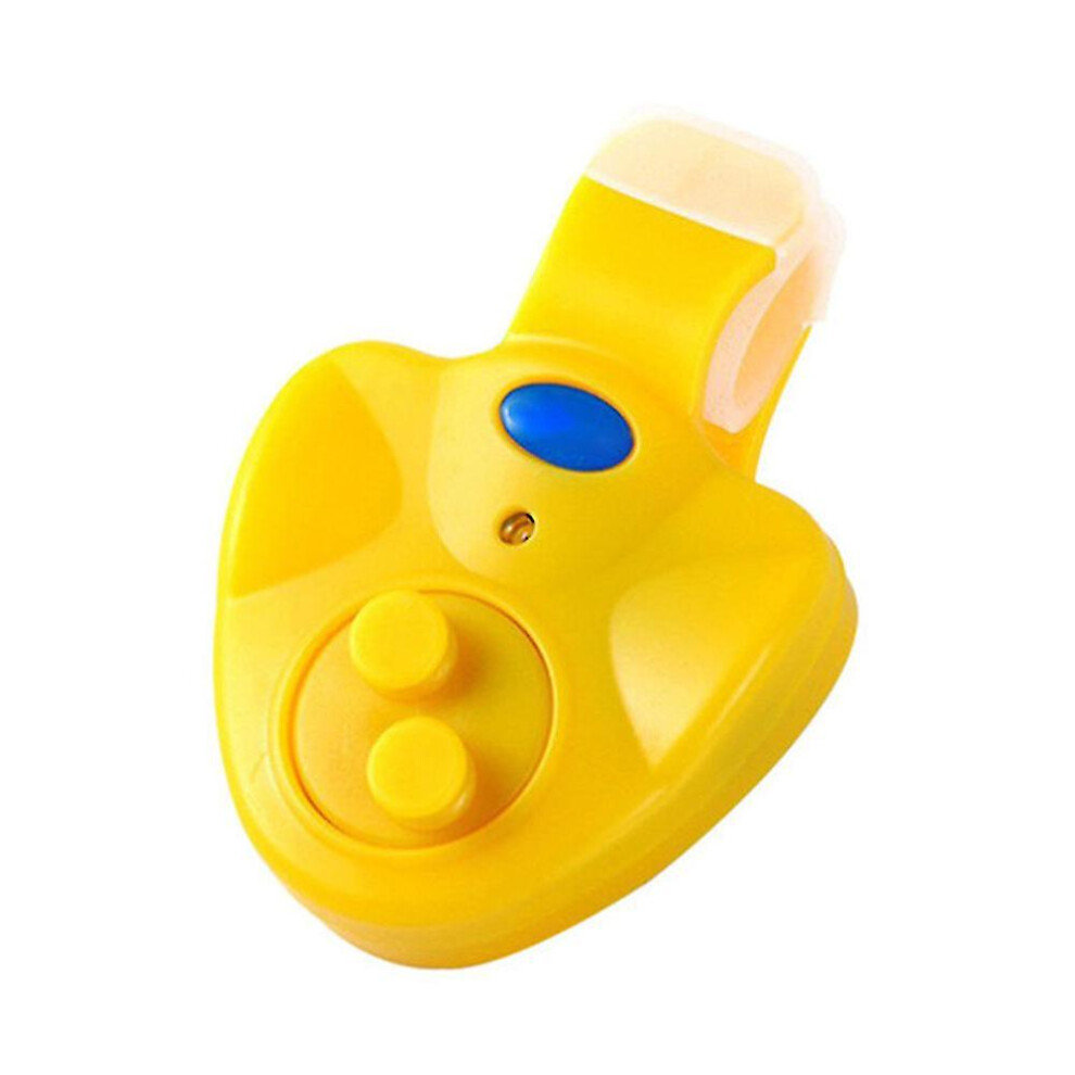 (As show, One size) Outdoor Electronic Fishing Night Fishing Sea Fishing Bite Alarm Sound AlertYellow