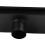 40 cm rechteckiger Edelstahl-Duschablauf schwarz 11