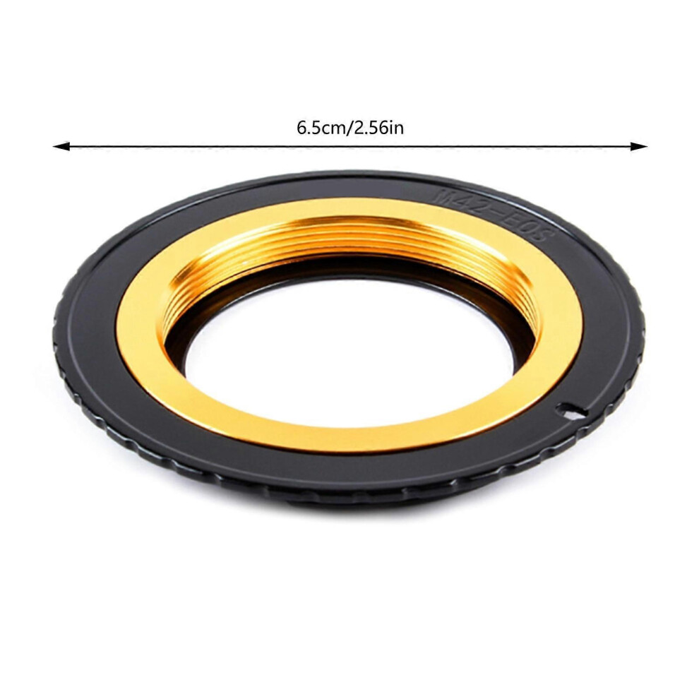 (As Show, One Size) For M42 Lens Adapter Ring For M42 Lens To Ef 5Diii 5Dii 5D 6D 7D 60D Adjustable Lens Adaptor Connect Ring 8052607469812