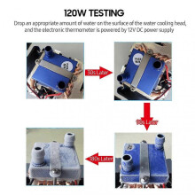 180W High Power Semiconductor Refrigeration Fish Tank Chiller 12V Refrigerator Cooling-water Machine Chiller Water Cooler Aquarium Chiller with 6pcs H
