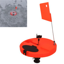 Automatisches Winter-Eisfischfang-Flaggensignal, Schwamm-ABS-Stahl, 415g