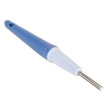 Embroidery Felting Needle 3 Pins Sturdy Metal Plastic Shell Detachable Needle Felting Tool for Craft Blanket Bag Clothes