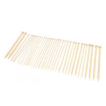 36 Stück Bambus-Nadeln-Set, gerade Stricknadeln, 2 mm–10 mm, leicht