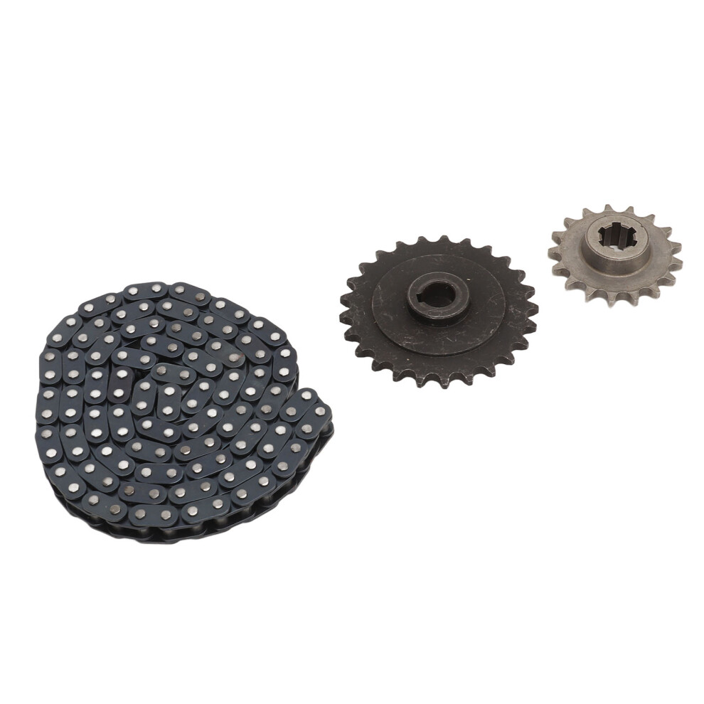 T8f 17T Front Sprocket With T8f Rear Sprocket T8f 116 Link Chain For Ty Rod 33Cc 43Cc 49Cc Go Kart Mini Bike Scooter 8781314361316