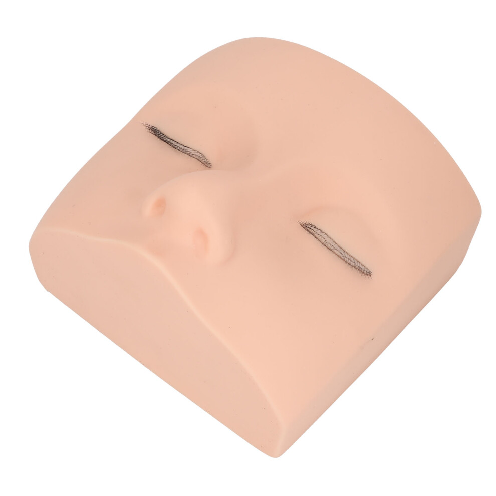 Eyelash Extension Mannequin Head PVC Realistic Comfortable Touch Reusable Practical Mannequin Head