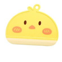 Shower Squeegee Cartoon Shaped Easy Cleansing Window Mirror Water Scraper for Home Bathroom Yellow