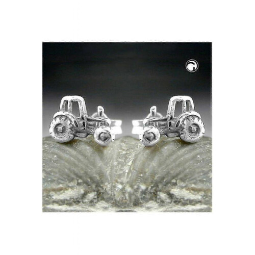 Stud Earrings Tractor Silver 925 - Gl91303-Good-Good 1