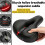 Bicycle Saddle - Shock Absorption Ball Design - Memory Foam Padding 3