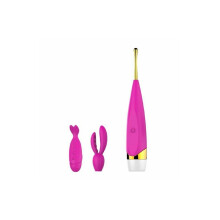 (Hot Pink) Intense Clitoris Stimulator G-Spot Vibrator Tepel Massager Clitoris Orgasme Vrouwen