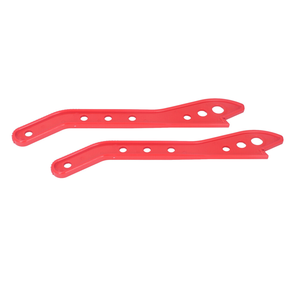 2Pcs Safety Woodworking Push Stick Plastic Ergonomic Red Color Table Saw Push Stick 4241314369575