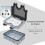 Multi-socket waterproof socket double outdoor electrical socket IP66 waterproof 3
